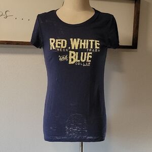 Navy Blue Graphic Tee